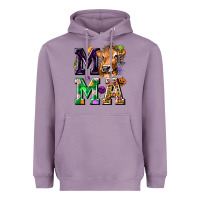 Lavender Mama Cow Halloween Heavyweight Hoodie - texasbilliewilder