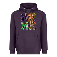 Plum Mama Cow Halloween Heavyweight Hoodie - texasbilliewilder