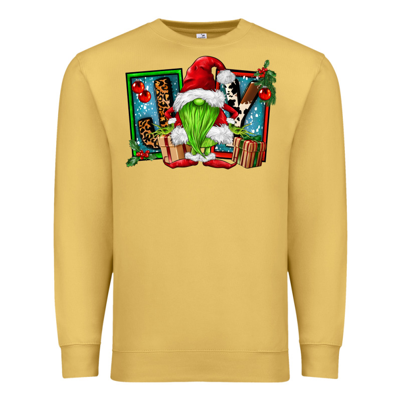 Joy Green Gnomes Premium Sweatshirt by FaDigitalArtStudio | Teevron