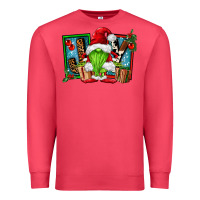 Cardinal joy green gnomes Premium Sweatshirt - FaDigitalArtStudio