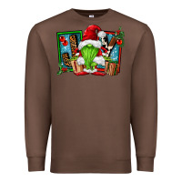 Chestnut joy green gnomes Premium Sweatshirt - FaDigitalArtStudio