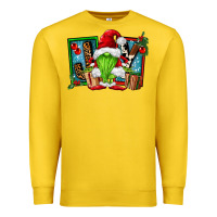 Lemon joy green gnomes Premium Sweatshirt - FaDigitalArtStudio