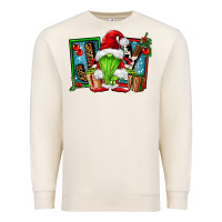 Sandshell joy green gnomes Premium Sweatshirt - FaDigitalArtStudio
