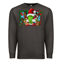 Smoke joy green gnomes Premium Sweatshirt - FaDigitalArtStudio