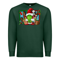 Sports Green joy green gnomes Premium Sweatshirt - FaDigitalArtStudio