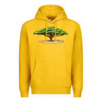 Lemon acacia tree Premium Hoodie - LillyAllenDesigns