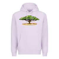Lilac acacia tree Premium Hoodie - LillyAllenDesigns