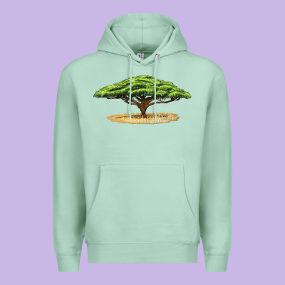 Acacia Tree Premium Hoodie Designed By Lillyallendesigns