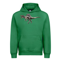Emerald Spinosaurus Urban Hoodie - LillyAllenDesigns