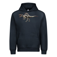 Navy Spinosaurus Urban Hoodie - LillyAllenDesigns