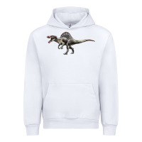 White Spinosaurus Urban Hoodie - LillyAllenDesigns