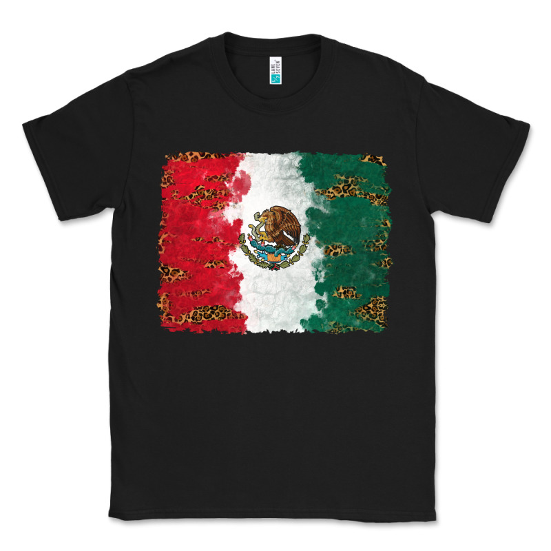 Mexican Flag With Leopard Classic Tee by RanaPortraitStore | Teevron