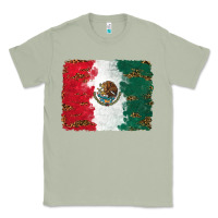 Matcha Mexican Flag With Leopard Classic Tee - RanaPortraitStore