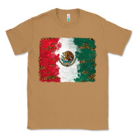 Toasted Coconut Mexican Flag With Leopard Classic Tee - RanaPortraitStore