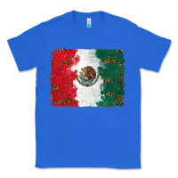 True Royal Mexican Flag With Leopard Classic Tee - RanaPortraitStore
