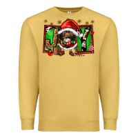 Antique Gold joy afro santa gnomes Premium Sweatshirt - FaDigitalArtStudio