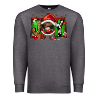 Charcoal Heather joy afro santa gnomes Premium Sweatshirt - FaDigitalArtStudio