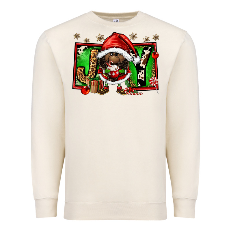 Joy Afro Santa Gnomes Premium Sweatshirt by FaDigitalArtStudio | Teevron