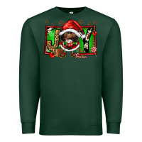 Sports Green joy afro santa gnomes Premium Sweatshirt - FaDigitalArtStudio