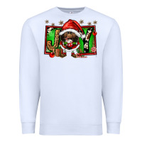 White joy afro santa gnomes Premium Sweatshirt - FaDigitalArtStudio