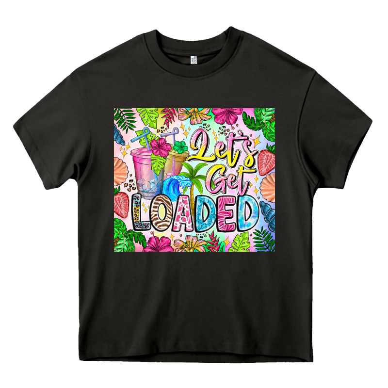 Lets Get Loaded Heavy Core Tee by CowhideDigitalArt | Teevron