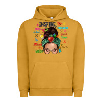 Pigment Peanut Butter Teacher messy bun caucasian Urban Hoodie - NancyCooperArtShop