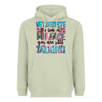 Matcha yet,despite the look on my face you are still talk Heavyweight Hoodie - Zillion Design Studio