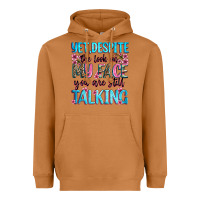 Meerkat yet,despite the look on my face you are still talk Heavyweight Hoodie - Zillion Design Studio