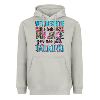 Moon Dust yet,despite the look on my face you are still talk Heavyweight Hoodie - Zillion Design Studio