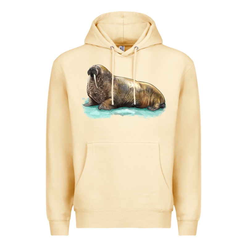 Walrus Premium Hoodie by LillyAllenDesigns | Teevron