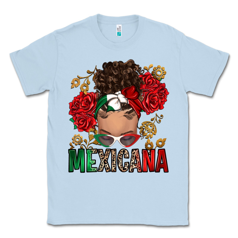 Mexicana Latina Messy Bun Classic Tee by RanaPortraitStore | Teevron