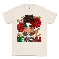 Natural Mexicana Latina messy bun Classic Tee - RanaPortraitStore