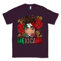 Plum Mexicana Latina messy bun Classic Tee - RanaPortraitStore