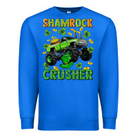 True Royal st patricks shamrock crusher Premium Sweatshirt - Neo Western