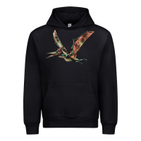 Black Pteranodon Urban Hoodie - LillyAllenDesigns