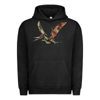 Pigment Black Pteranodon Urban Hoodie - LillyAllenDesigns