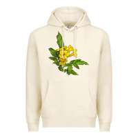 Tofu yellow elder flower Premium Hoodie - LillyAllenDesigns