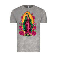 Cloud Rock our lady of guadalupe Vintage Tee - Artiststas
