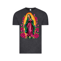Vintage Black our lady of guadalupe Vintage Tee - Artiststas