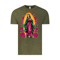 Vintage Olive our lady of guadalupe Vintage Tee - Artiststas