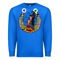 True Royal Halloween Horseshoe Premium Sweatshirt - CowhideDigitalArt