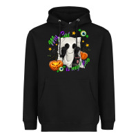 Black My Cat Is My Boo Heavyweight Hoodie - texasbilliewilder