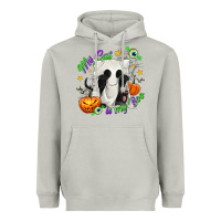 Moon Dust My Cat Is My Boo Heavyweight Hoodie - texasbilliewilder