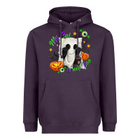 Plum My Cat Is My Boo Heavyweight Hoodie - texasbilliewilder