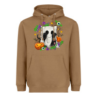 Toasted Coconut My Cat Is My Boo Heavyweight Hoodie - texasbilliewilder