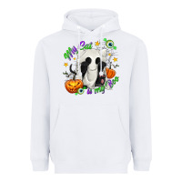 White My Cat Is My Boo Heavyweight Hoodie - texasbilliewilder