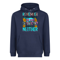 Navy remember when i asked for your opinion Heavyweight Hoodie - Zillion Design Studio