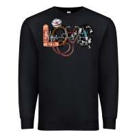 Black love nurse Premium Sweatshirt - SublimationCraftShop
