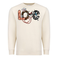 Sandshell love nurse Premium Sweatshirt - SublimationCraftShop