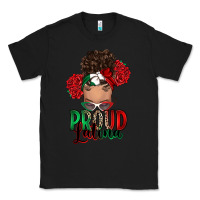 Black Proud Latina messy bun Classic Tee - RanaPortraitStore